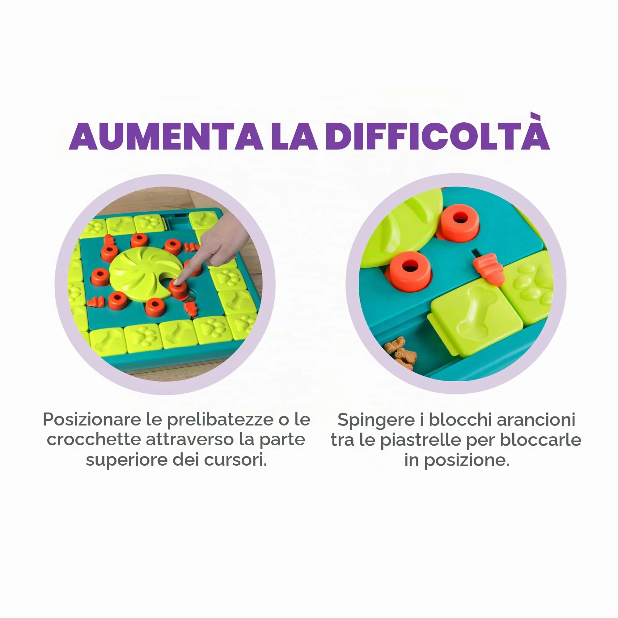 Nina Ottosson di Outward Hound MultiPuzzle - gioco rompicapo interattivo in grado di erogare ricompense - per cani - immagine 5