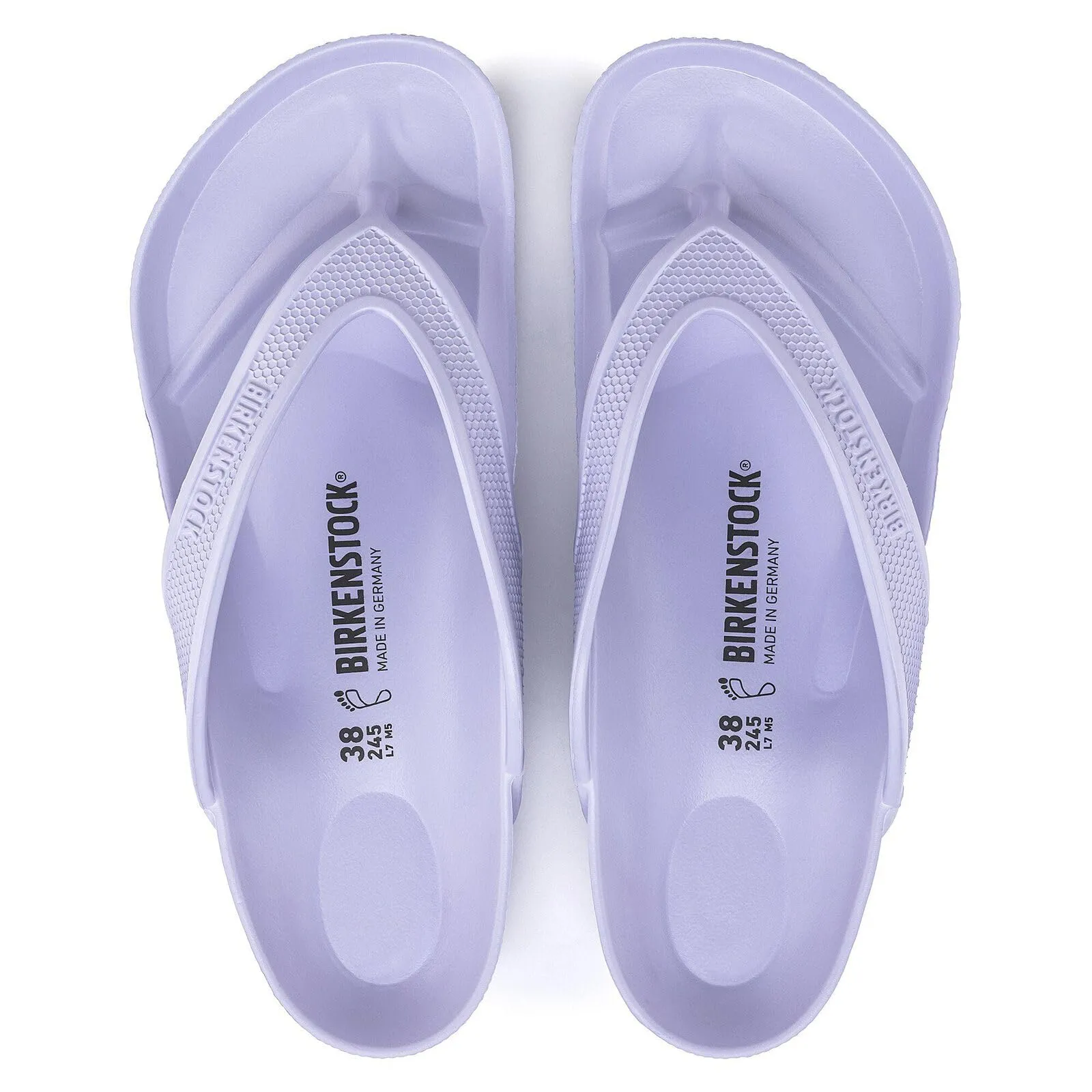 Birkenstock Honolulu Viola Nebbia Eva Infradito Viola Nebbia Delle Donne Sandali Estivi - immagine 3