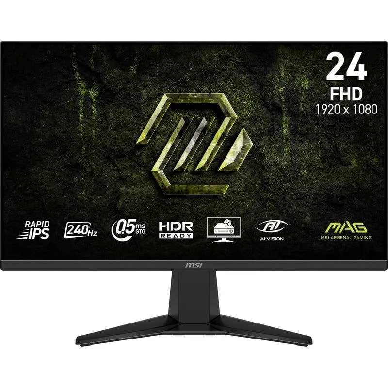 Monitor PC MSI MAG 255F X24 24,5" Full HD 200Hz Rapid IPS HDR10 Senza Cornici 0,5ms - immagine 1