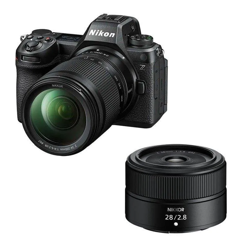 Fotocamera Mirrorless Nikon Z6 III 24.5MP Full-Frame 24-200mm + 28mm - immagine 1
