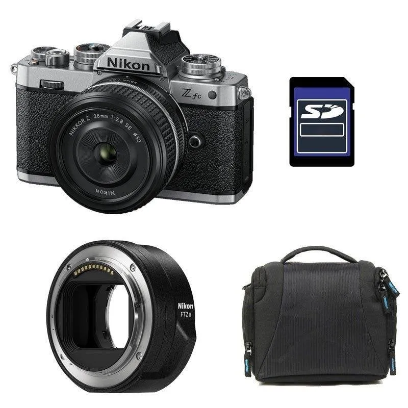 Fotocamera Mirrorless Nikon Z Fc 20.9MP 28mm f/2.8 SE WiFi Bluetooth - immagine 1