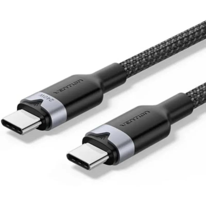 Cavo USB-C Vention TRIBF 1m 240W 5A Nero - immagine 1