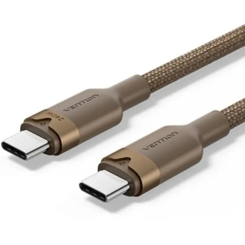 Cavo USB-C Vention TRIJF 5A 240W 1m Oro - immagine 1