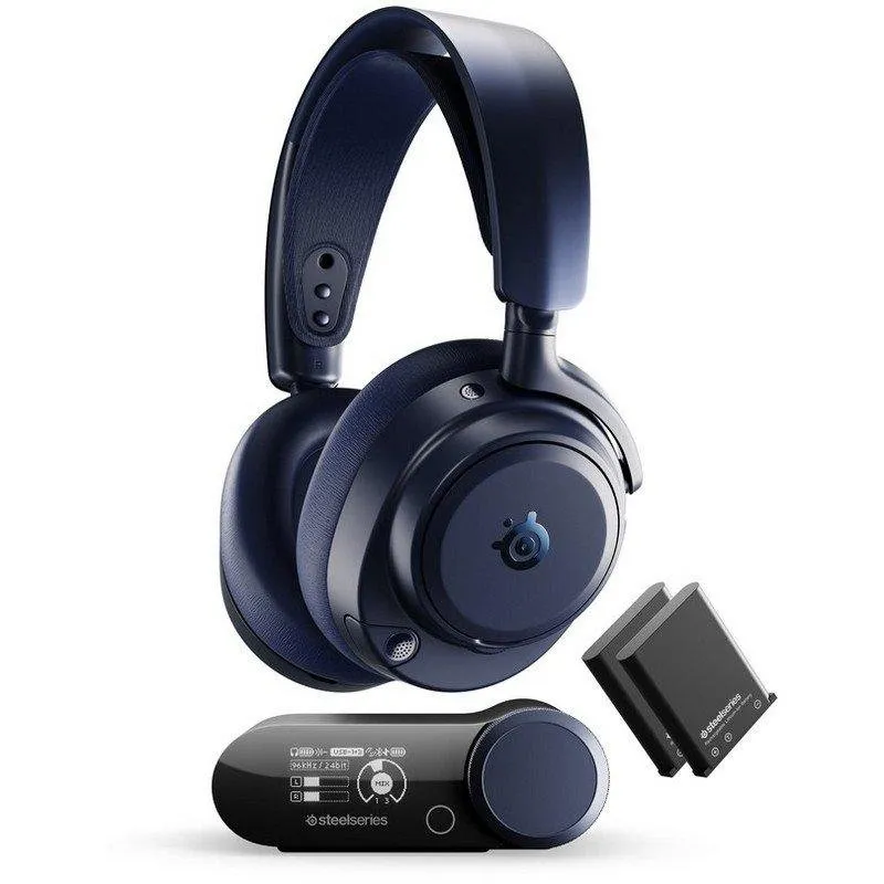 Cuffie Steelseries Arctis Nova Pro Omni Wireless Bluetooth Gaming ANC Blu - immagine 1