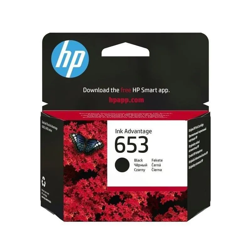 Cartuccia di Inchiostro HP Advantage 653 Nero - immagine 1