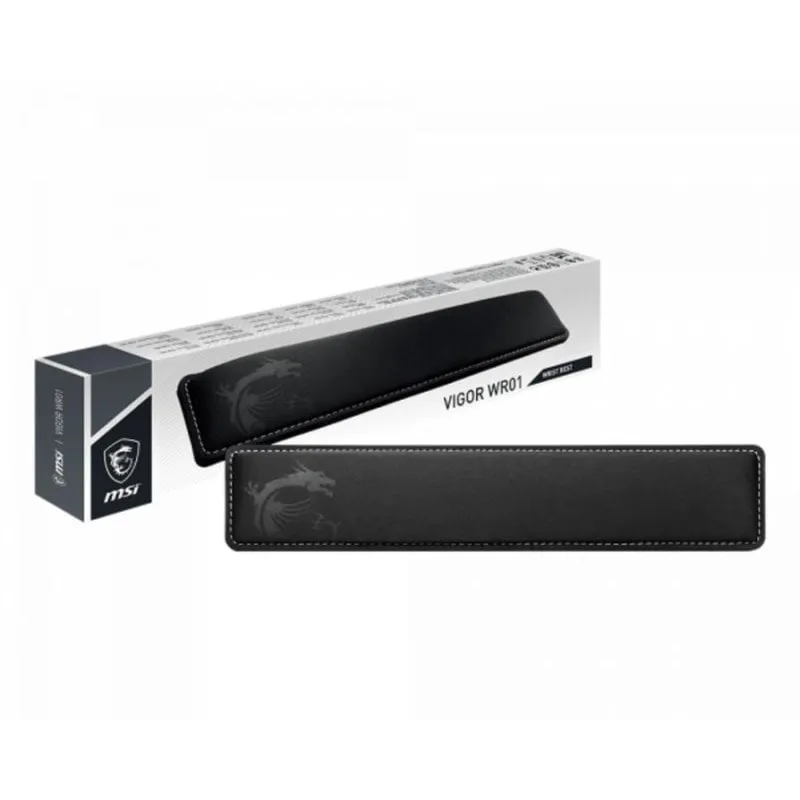 Supporto Polso MSI Vigor-WR01 Nero Schiuma Memoria Gomma - immagine 1