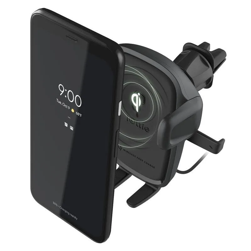 Caricatore Wireless iOttie Easy One Touch 2 Auto USB 12V Nero - immagine 1
