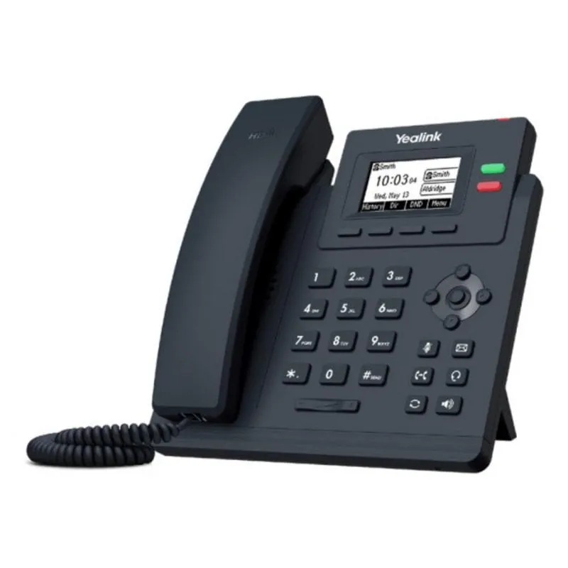 Telefono IP Yealink SIP-T31W Grigio 2 linee Wi-Fi 5 - immagine 1