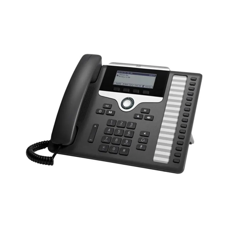 Telefono IP Cisco 7861 Nero/Argento 16 linee LCD 3.5" PoE - immagine 1
