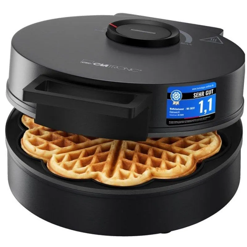 Gofrera Clatronic WA 3832, 1200 W, Superficie antiaderente 20 cm, protezione surriscaldamento - immagine 1