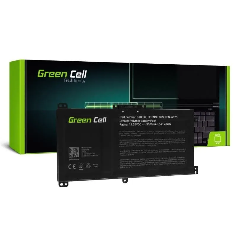 Batteria Green Cell HP167 per HP Pavilion x360 14-BA 3500mAh - immagine 1