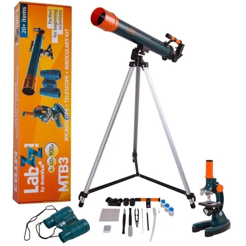 Kit Levenhuk LabZZ MTB3 - Microscopio, Telescopio e Binocoli - immagine 1