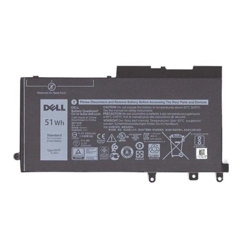 Batteria Dell DJWGP Li-Ion 51Wh 3 celle per Latitude 5591/5580/5280 - immagine 1