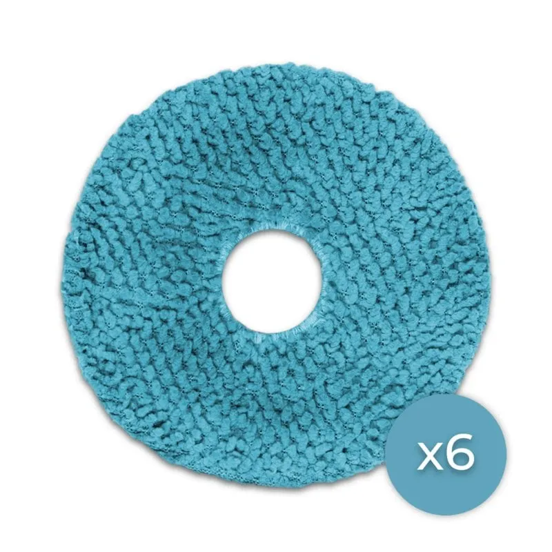 Ricambio Cecotec Conga X100 Set 6 Panni Rotanti Originali - immagine 1