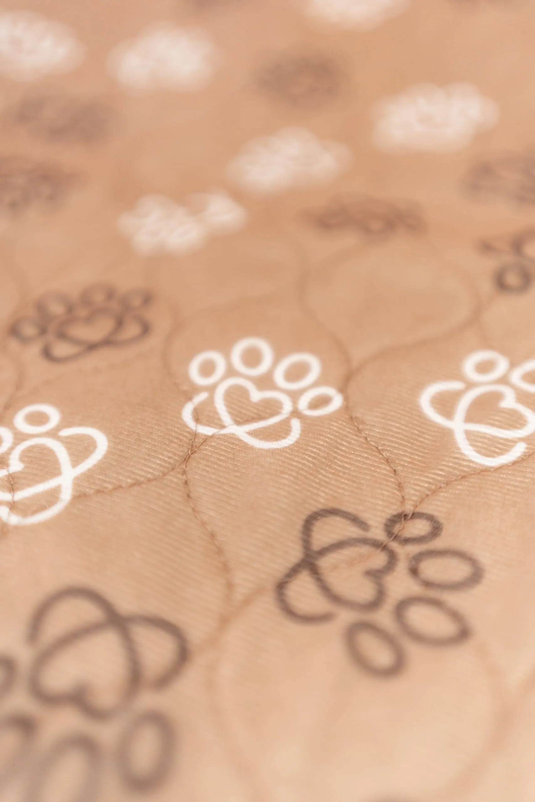 Baupad - tappetino lavabile per cani - traversa impermeabile e assorbente con tecnologia 4 strati per casa auto e viaggio. Traversine lavabili in lavatrice fino a 300 lavaggi. Taglia M - Beige - immagine 2