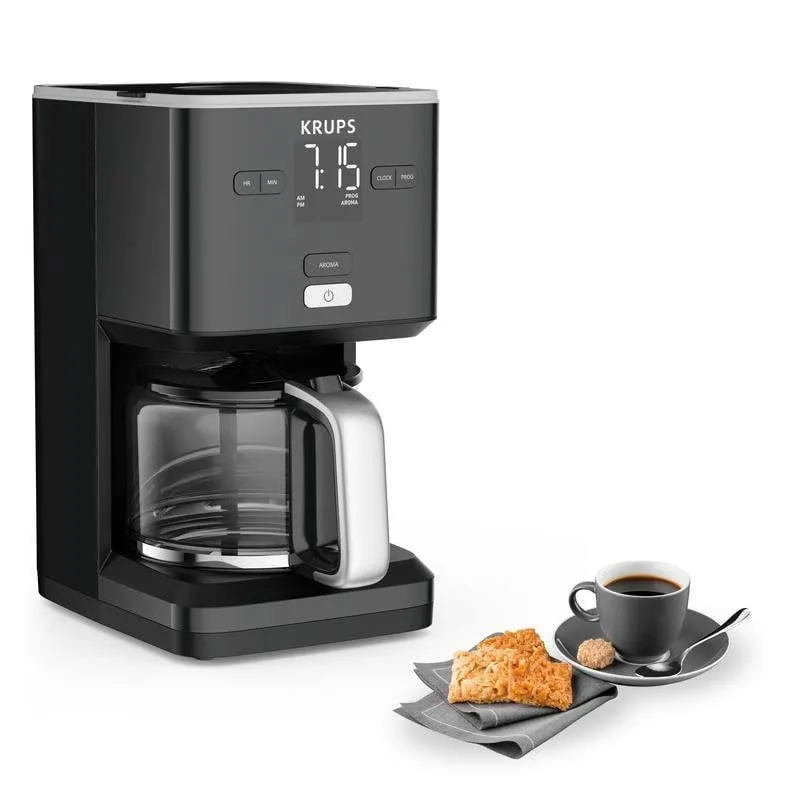 Caffettiera a filtro Krups Smart'n Light KM6008 1,25L 15 Tazze 1000W nera - immagine 1