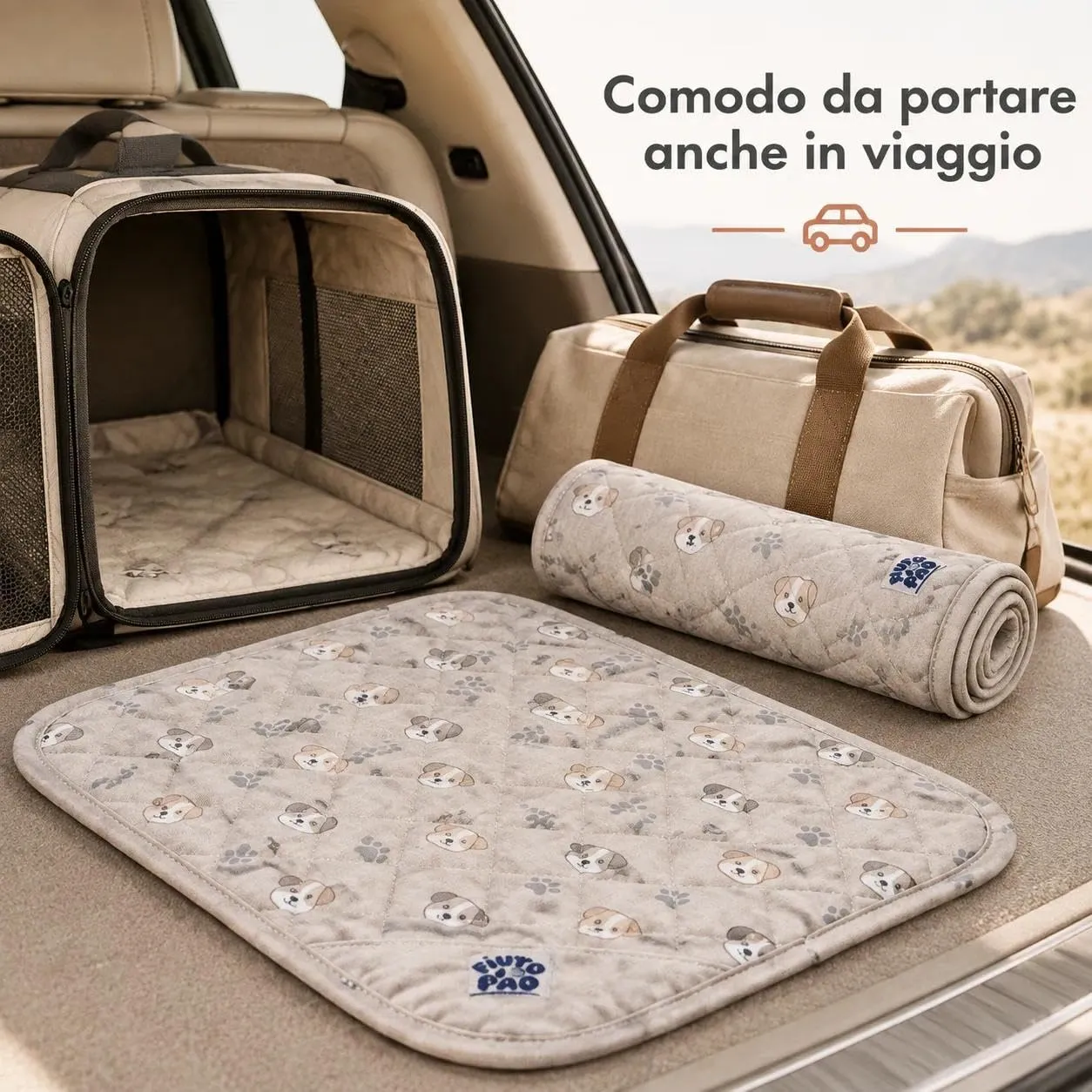 Fiutopad Traversina Tappetino Assorbente per Cani E Gatti (M：70*80cm) - immagine 5
