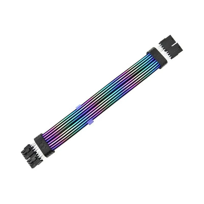 Cavo Thermaltake AC-082-CN1NAN-A1 ARGB 8-PIN Nero 0,272 m - immagine 1
