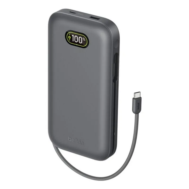 Batteria Esterna Belkin UltraCharge Pro 27000 mAh Grigio - immagine 1