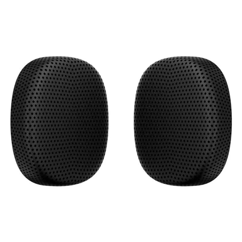 Auricolari Poly Mission 4/6 con cuscinetti in similpelle neri, confezione da 2 - immagine 1