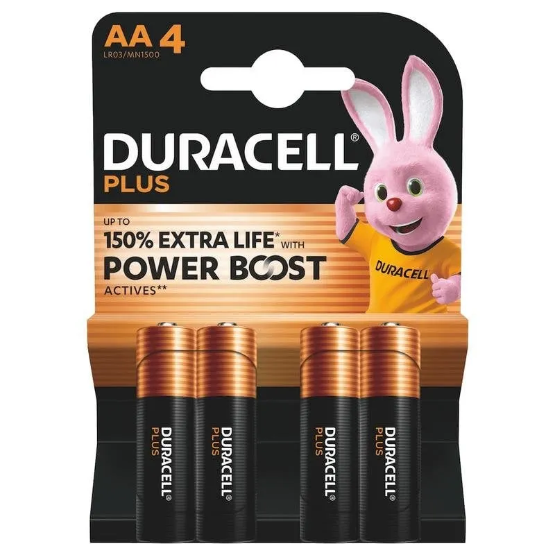 Pila Duracell BASIC LR6 Alcalina 1,5 V 4 pezzi - immagine 1