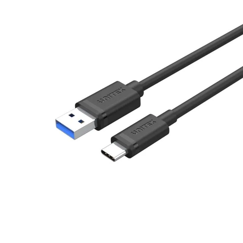 Cavo USB Unitek C14103BK 1,5 m USB A a USB C 3.2 Gen 1 Nero - immagine 1