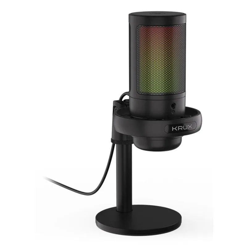 Microfono Krux Epic 1000S USB cardioide con filtro antipop e controlli - immagine 1