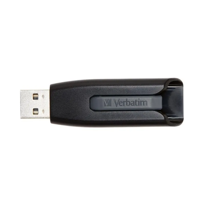 Unità USB Verbatim V3 256 GB USB 3.2 Gen 1 Nera Scorrevole 120 MB/s - immagine 1