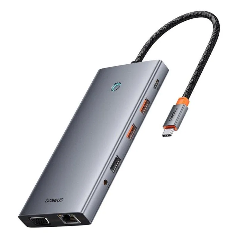 Hub Baseus 13 porte 10 Gbps PortalJoy HDMI 4K Ethernet 1 Gbps - immagine 1