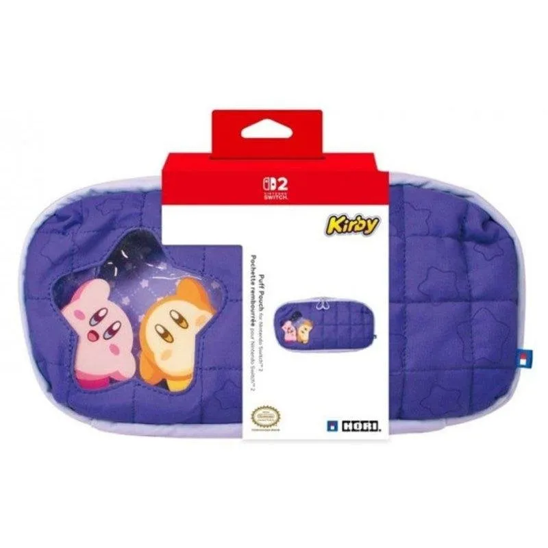 Cover Imbottita Hori Puff Pouch Kirby Nintendo Switch 2 - immagine 1