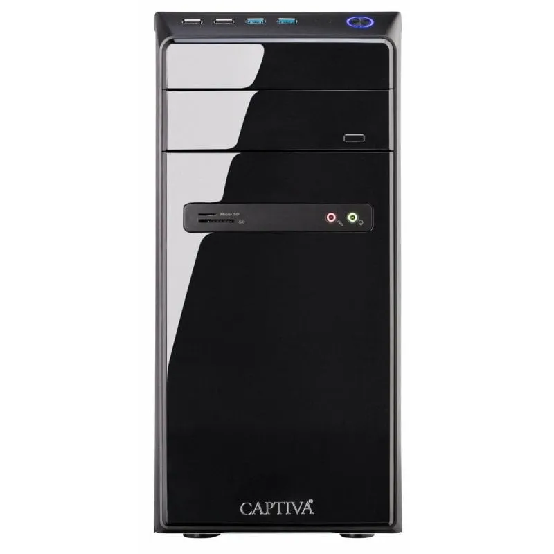 PC fisso CAPTIVA 95744 Intel Core Ultra 5 225 16GB 500GB SSD Intel Graphics FreeDOS WiFi 6 - immagine 1