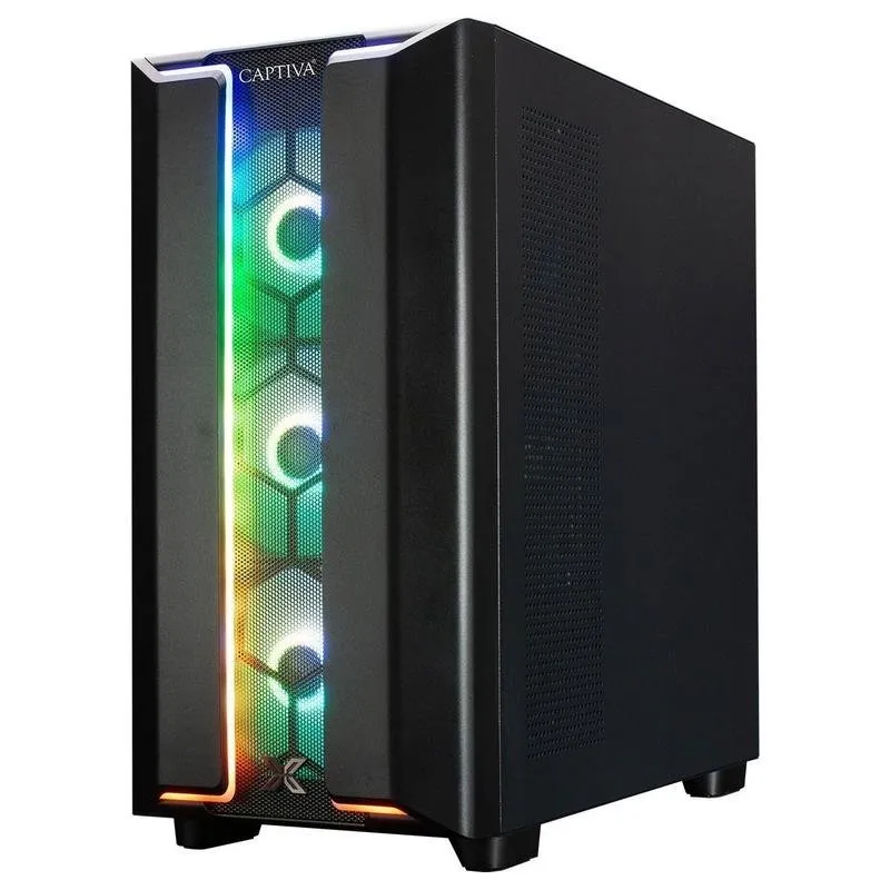 PC fisso CAPTIVA 94114 AMD Ryzen 7 7800X3D 32GB 1TB SSD RTX 5060 Ti FreeDOS RGB - immagine 1