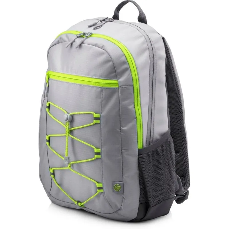 Zaino HP Active 39,62 cm Grigio/Giallo Neon Compartimento Portatile Impermeabile - immagine 1