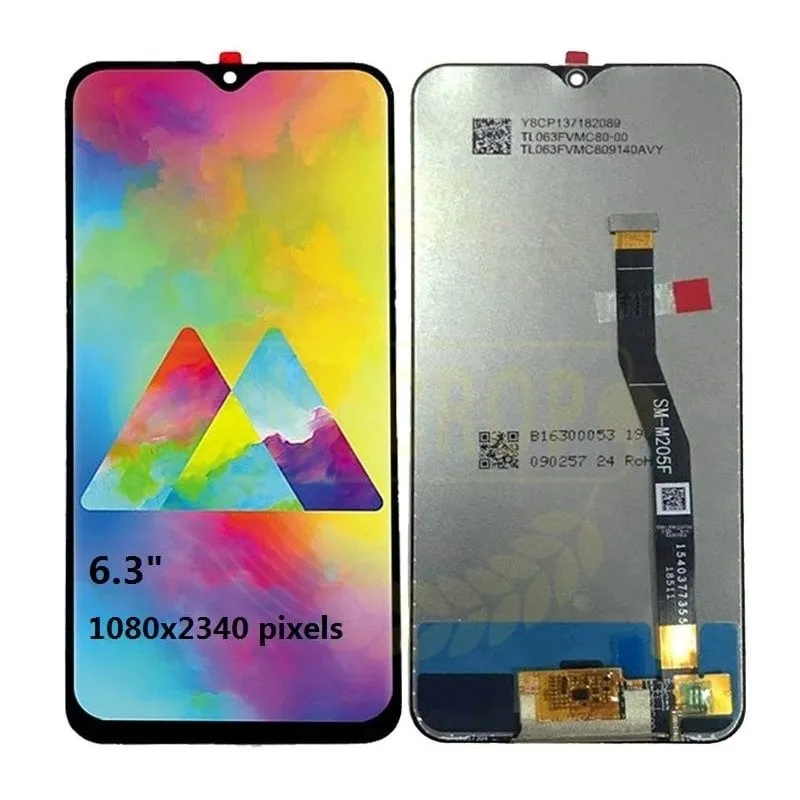 Schermo Samsung M20 M205 M205F M205G/DS Ricambio Alta Qualità - immagine 1