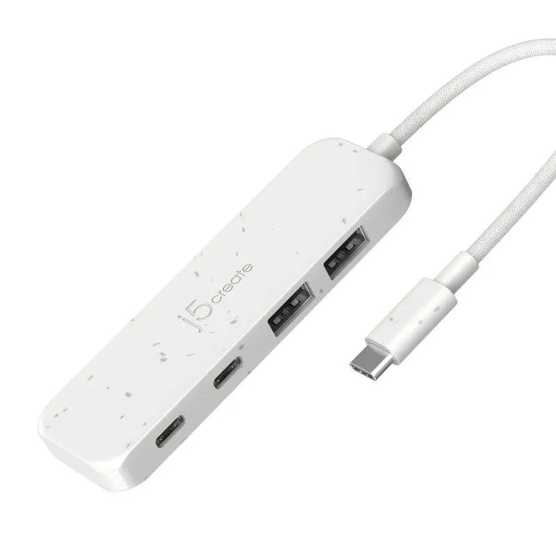 Concentratore USB-C 4 porte j5create Generazioni ecologiche - immagine 1