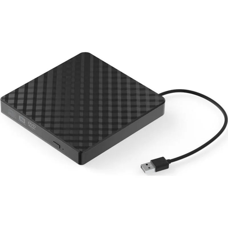 Lettore DVD Esterno USB Krux KRX0071 Nero - immagine 1