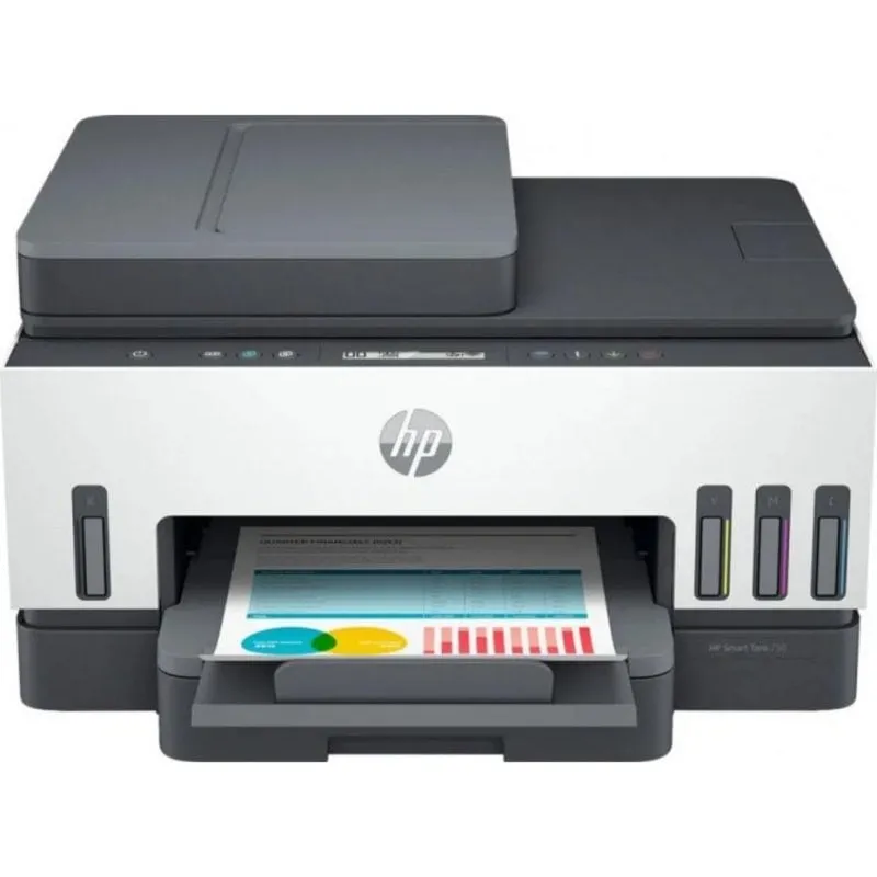 Multifunzione HP Smart Tank 750 Inkjet Colore WiFi Fax Duplex Bluetooth - immagine 1