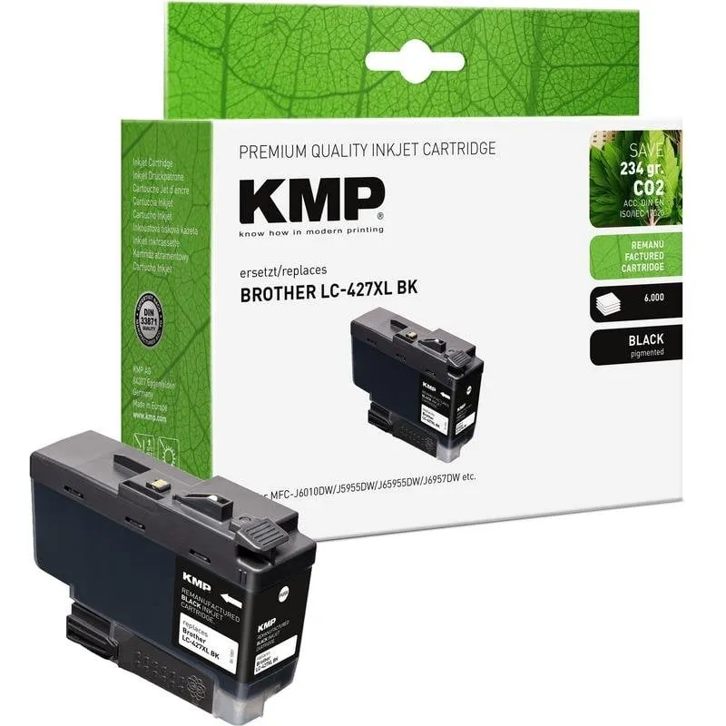 Cartuccia per Cartuccia KMP High Yield Nero 110 ml Compatibile Brother - immagine 1