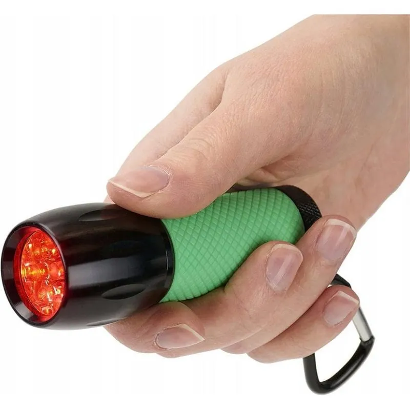 Lampada Torcia LED Rossa Carson SL-33 Compatta - immagine 1