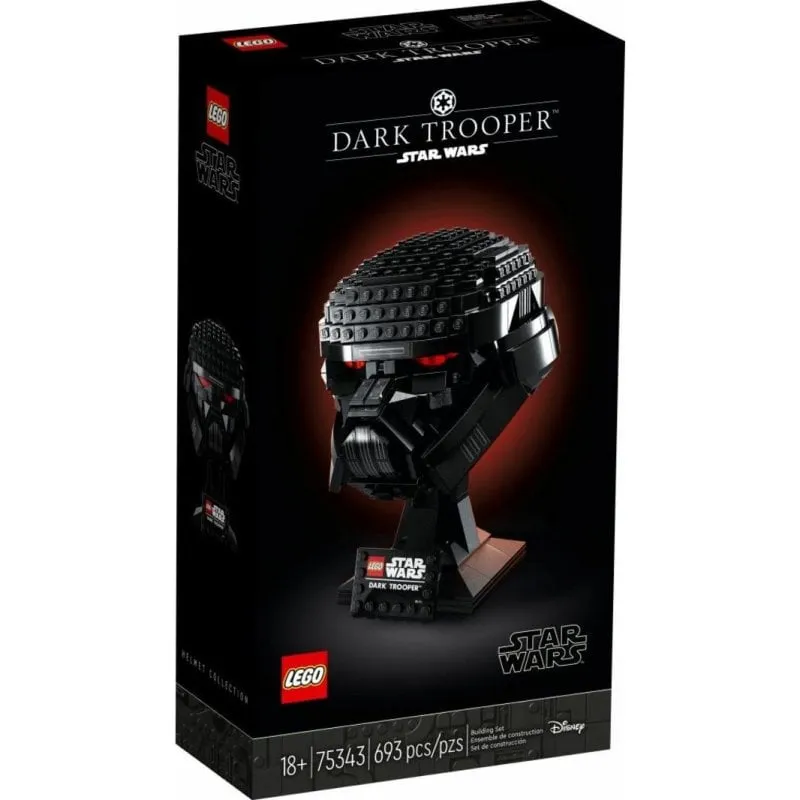 Casco LEGO Star Wars Dark Trooper 75343 - immagine 1