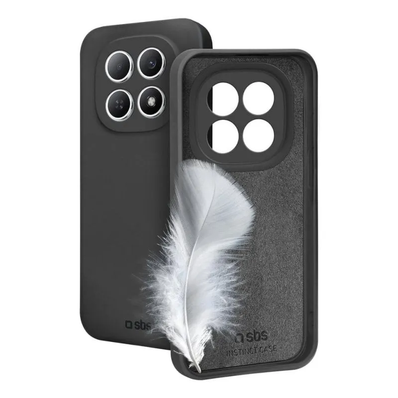 Funda para móvil SBS TEINSTXIRNO15PPK Custodia rigida TPU Nera per Xiaomi Redmi Note 15 Pro+ - immagine 1