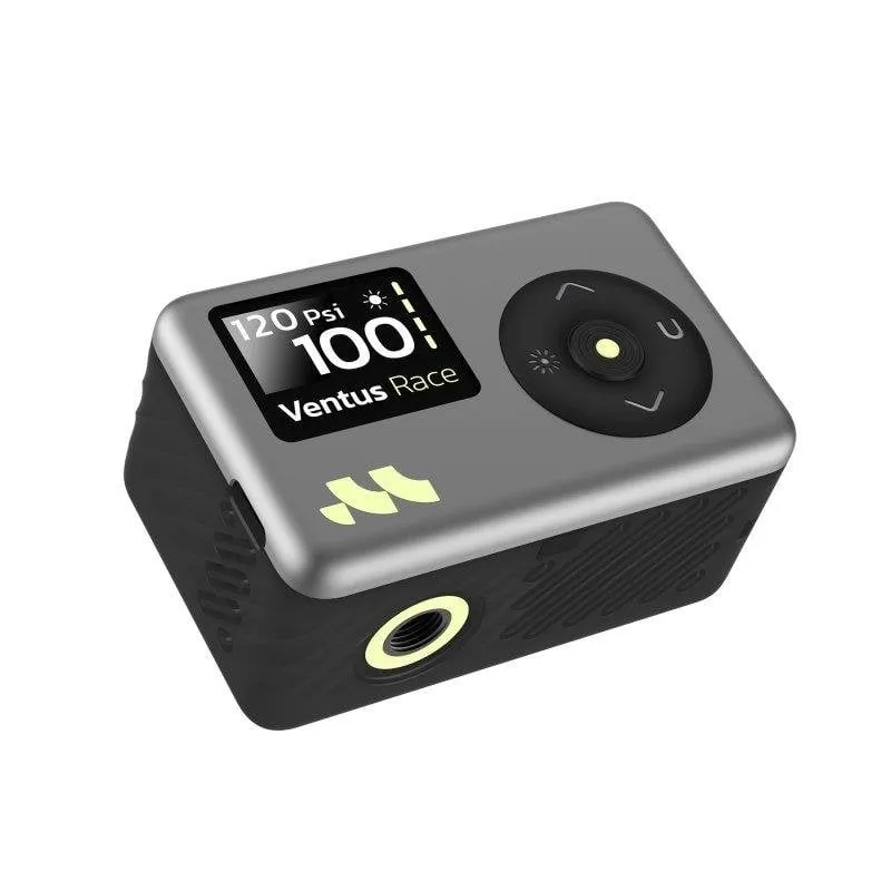 Inflatore Mini Woowind Ventus Race per Biciclette e Moto, Nero - immagine 1