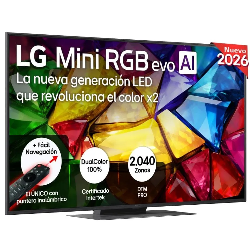 TV LG Mini RGB 55MRGB87B6B 55" 4K UltraHD 120Hz Smart TV WebOS HDR10 Dolby Vision - immagine 1