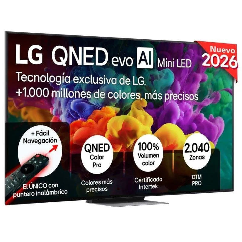 TV LG QNED MiniLED 75QNED86B6B 75" 4K UltraHD 144Hz Smart TV WebOS Dolby Vision - immagine 1