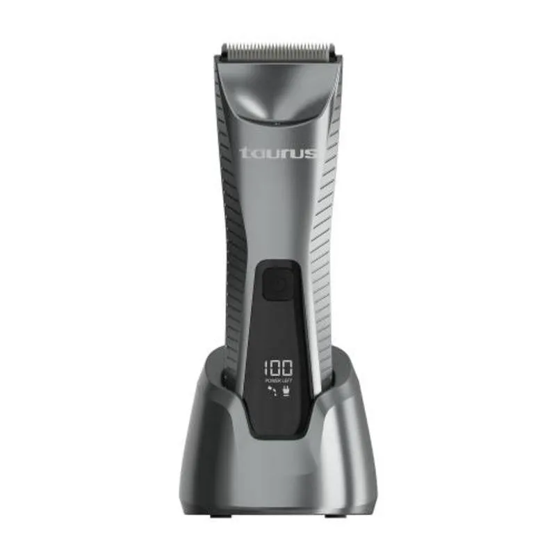 Regolabarba Viso Taurus Senza Filo 90min Wet&Dry 4 Pettini Display LCD - immagine 1