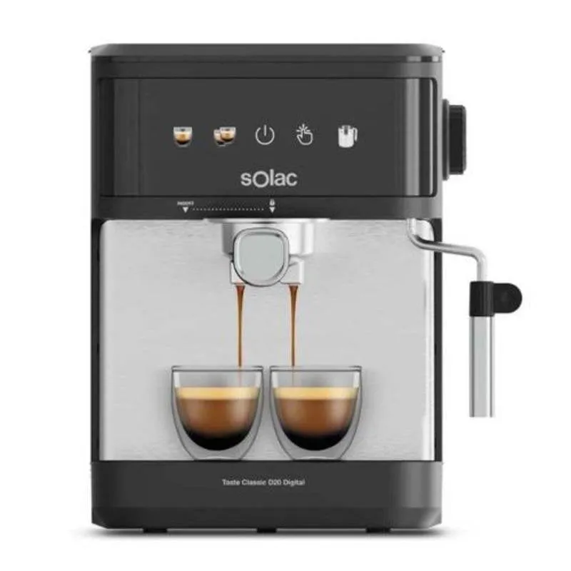 Caffettiera Espresso Solac 1,8 L 20 bar con schermo touch e montalatte - immagine 1