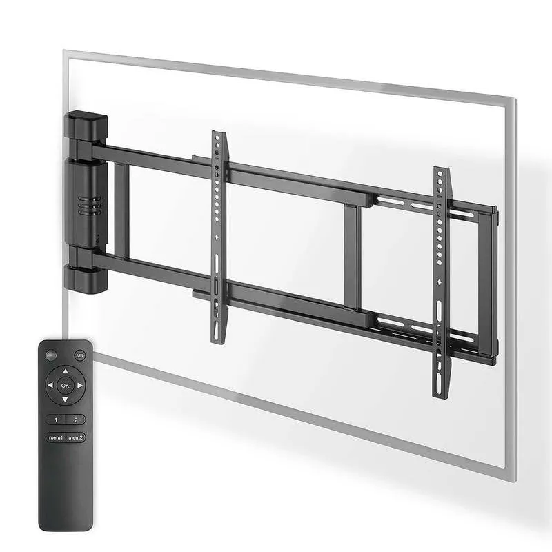 NEDIS TVWM5860BK Supporto TV Motorizzato Parete 32 a 75" VESA 200x200 Max 50Kg - immagine 1