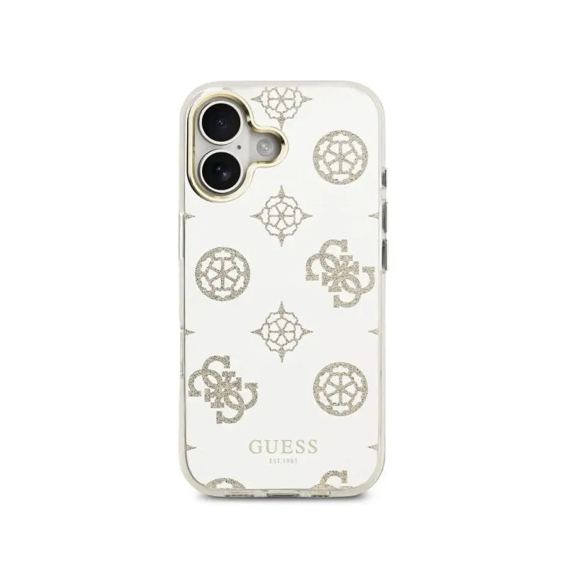 Funda per smartphone Guess TPU Specchio Peonie Oro con MagSafe per iPhone 17 - immagine 1