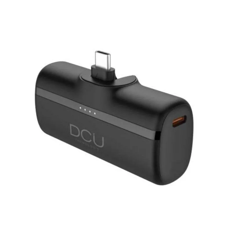 Cargador Portátil DCU Tecnologic USB-C 5000 mAh Nero - immagine 1