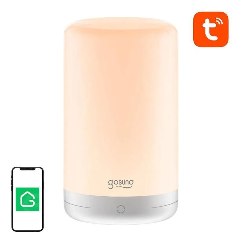 Lampada da notte intelligente Gosund LB3 RGB WiFi tattile e vocale - immagine 1